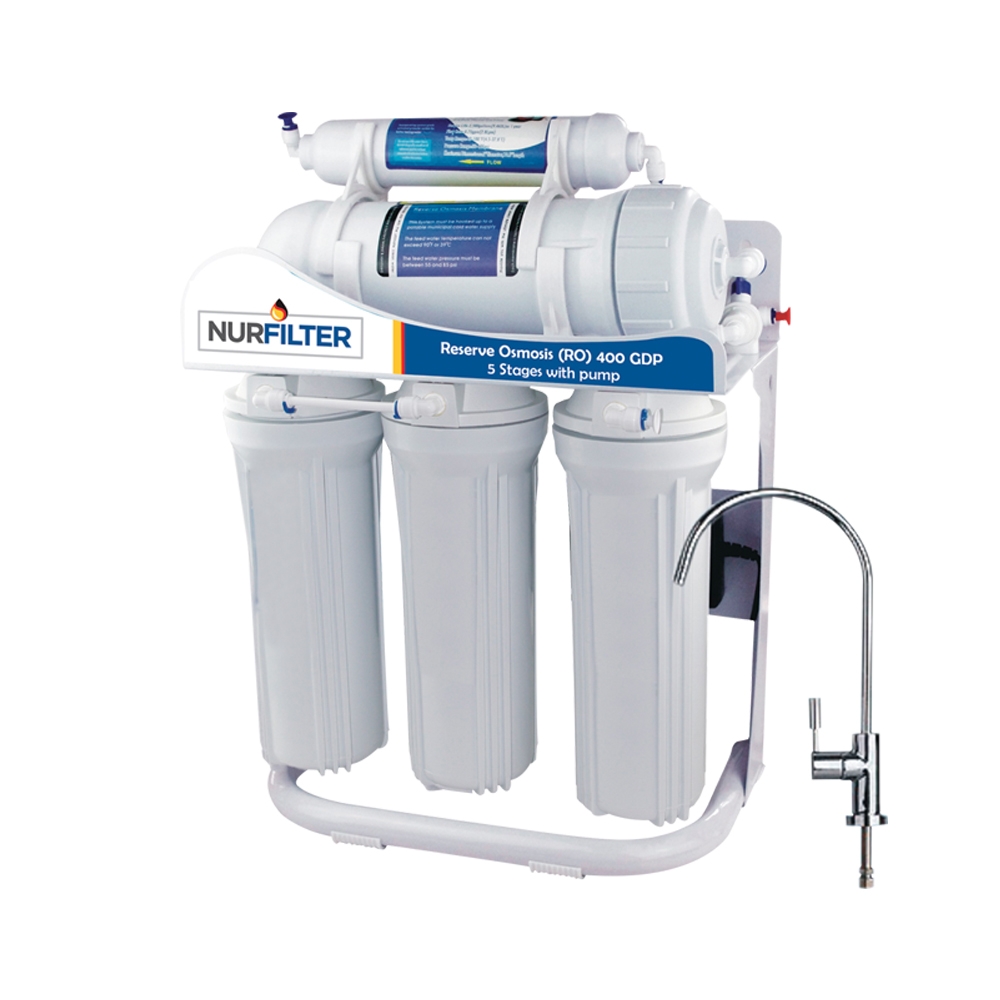 Filtro Purificador de agua ósmosis inversa 5 etapas - inversiones