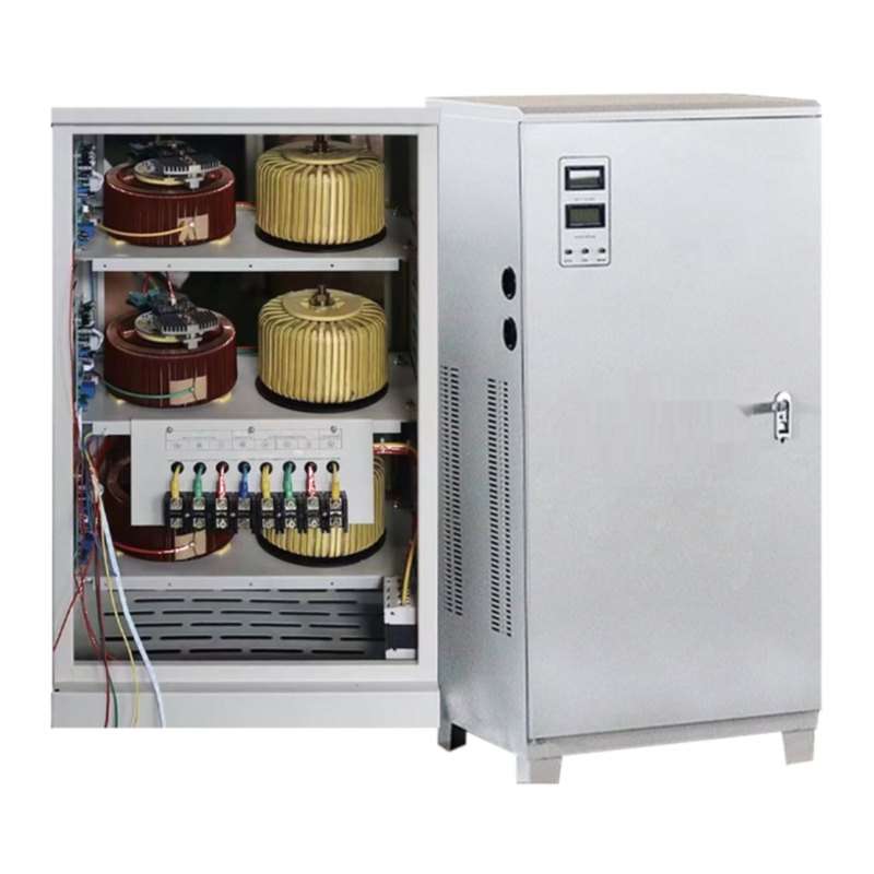 Estabilizador de voltaje GENPAR GEV-080-T trifásico de 80 kVA