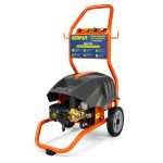 Hidrolavadora eléctrica profesional GENPAR de 2.050 PSI para casa y negocio