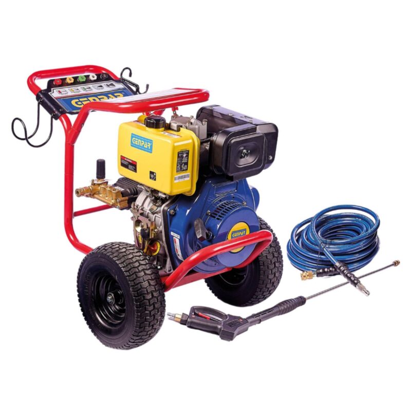 HIDROLIMPIADORA AGRICOLA C/MOTOR DIESEL15HP PREDATOR, 4400 PSI